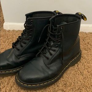 Classic Black Doc Martens - Women’s 10